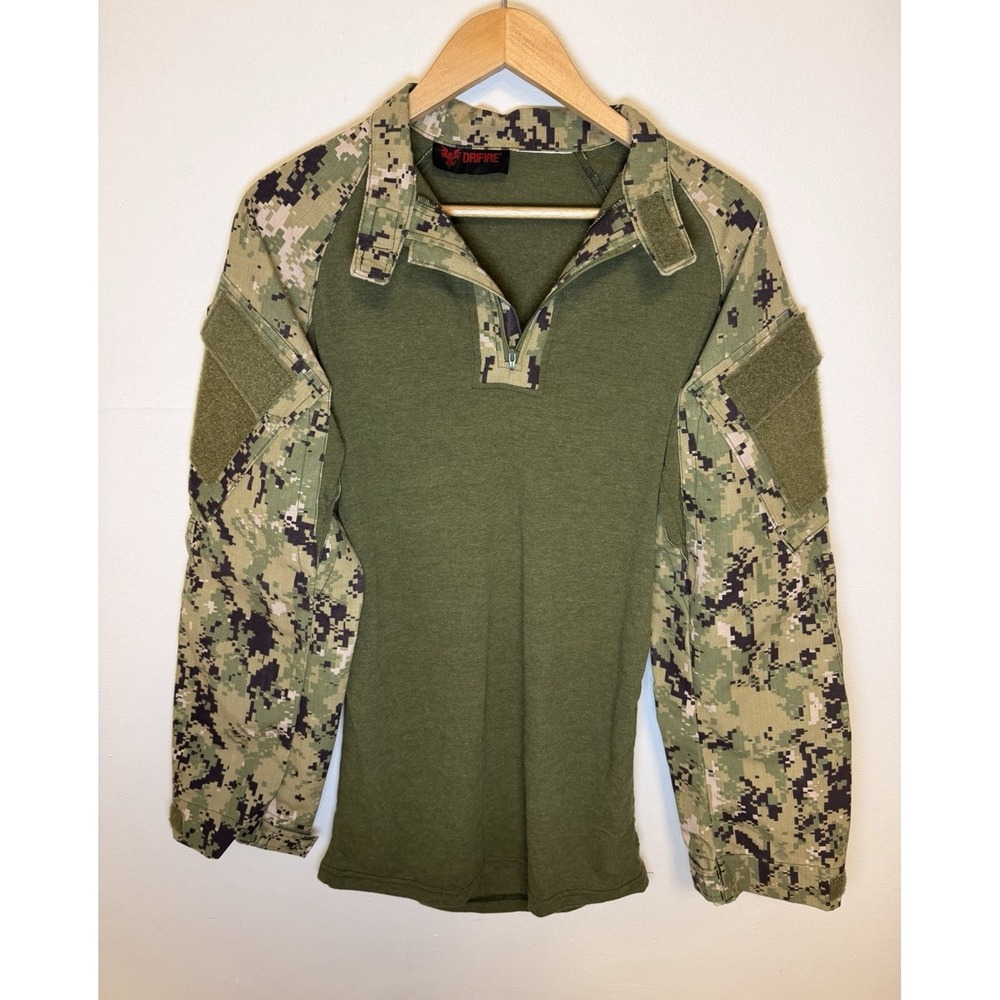 DRIFIRE FR Combat Shirt AOR2 NWU Type III Digital Camo Military Approx Medium